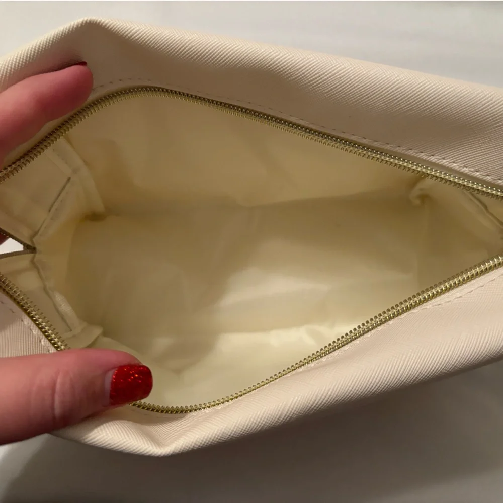 Patch HAIR Letter Cosmetic Toiletry Bag - Picture 3 of 3